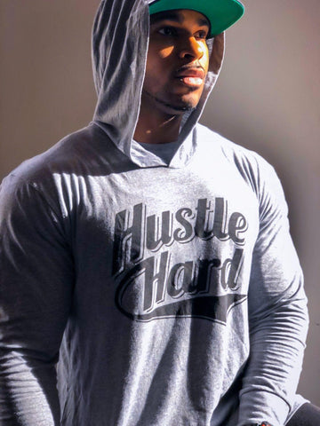 "Hustle Hard" Chula Wear Lightweight Hoodie