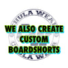CUSTOMIZED  BOARD SHORTS (PLEASE READ BEFORE PLACING YOUR ORDER)